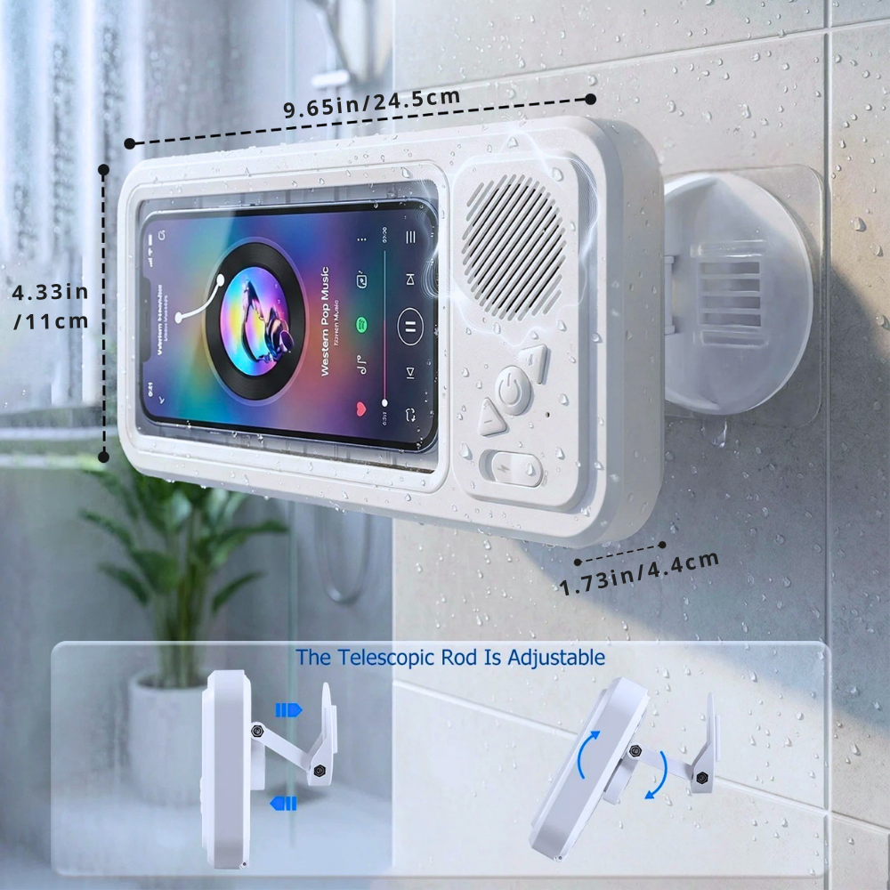 AquaSound Shower Entertainment Mount