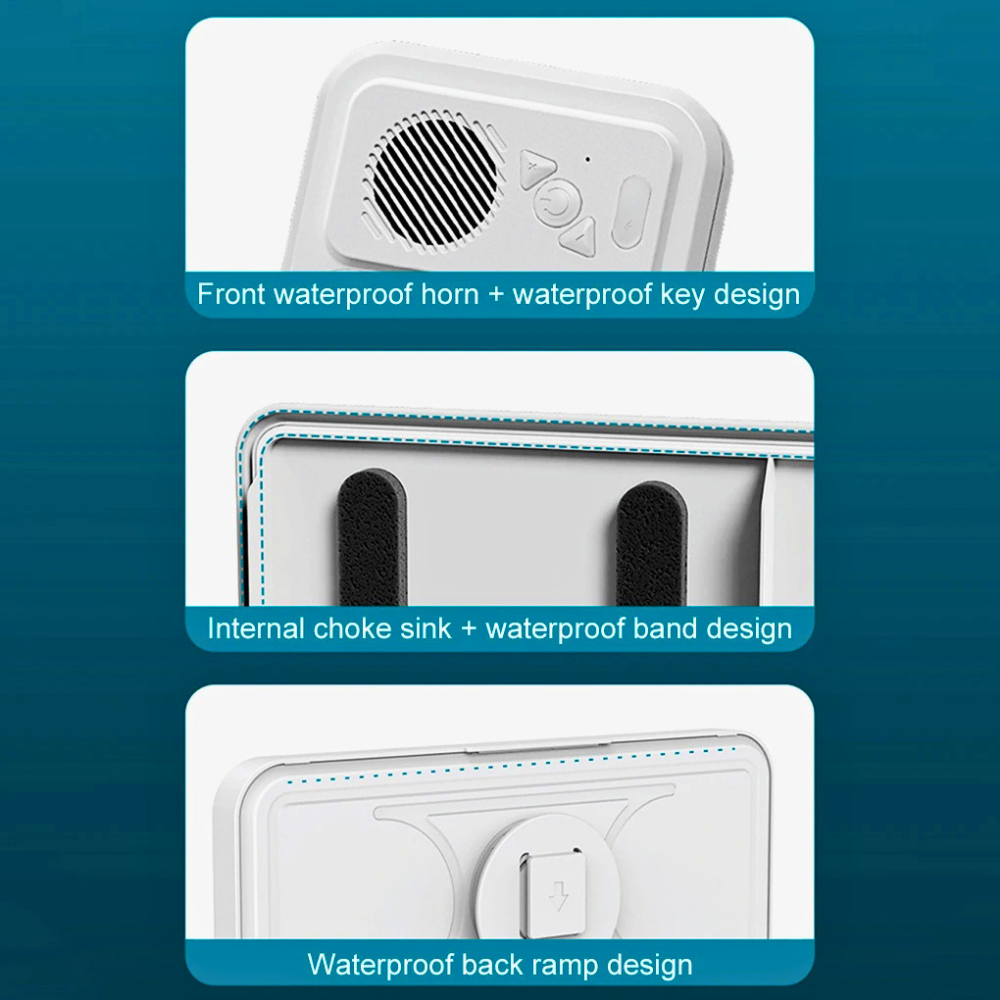 AquaSound Shower Entertainment Mount