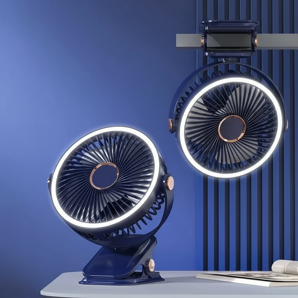 Mini Desk Clip-On USB Fan