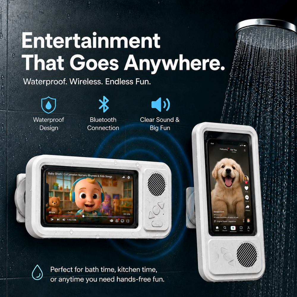 AquaSound Shower Entertainment Mount