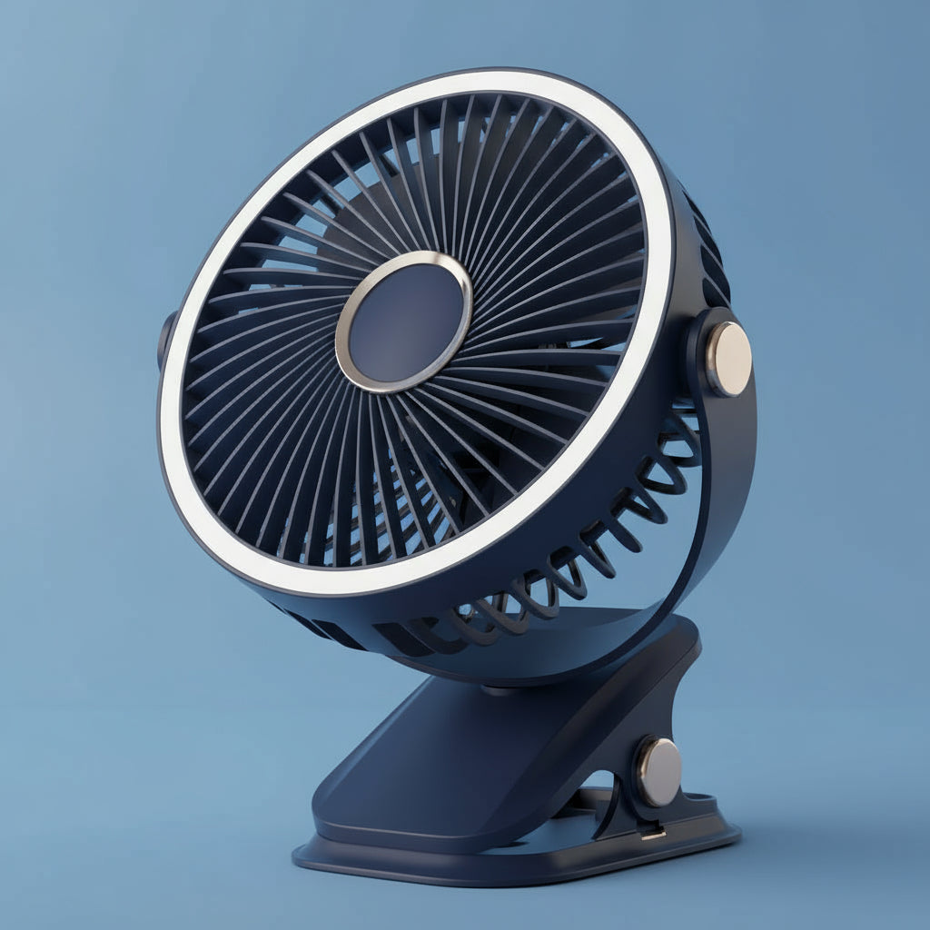 Mini Desk Clip-On USB Fan